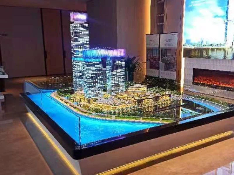 Real Estate Development Sand Table Model